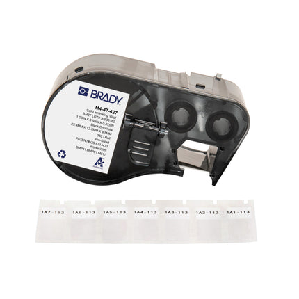 M410 BMP41 M510 BMP51 BMP53 M511 Selflaminating Vinyl Wire and Cable Labels