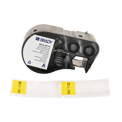 M410 BMP41 M510 BMP51 BMP53 M511 Selflaminating Vinyl Wire and Cable Labels