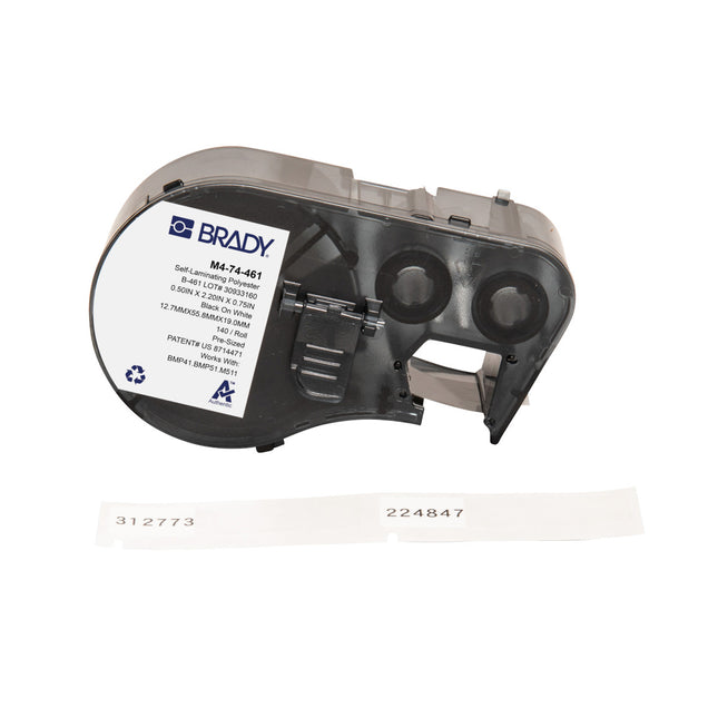 M410 BMP41 M510 BMP51 BMP53 M511 Selflaminating Polyester Cryogenic Laboratory Labels