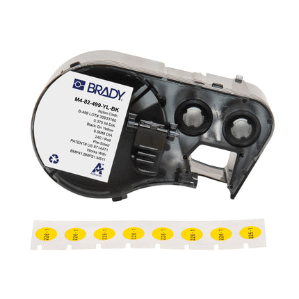 M410 BMP41 M510 BMP51 BMP53 M511 Nylon Cloth Wire and Vial Laboratory Labels