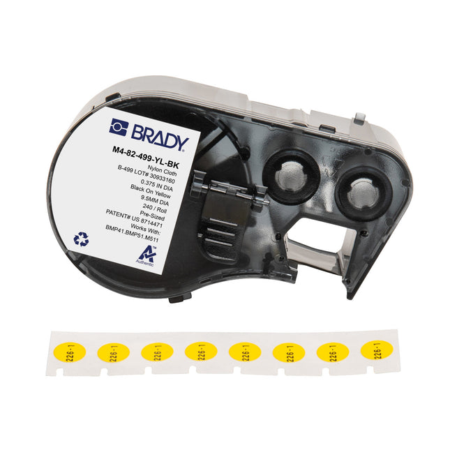 M410 BMP41 M510 BMP51 BMP53 M511 Nylon Cloth Wire and Vial Laboratory Labels