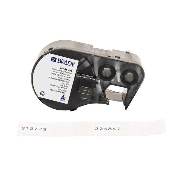 M410 BMP41 M510 BMP51 BMP53 M511 Selflaminating Polyester Cryogenic Laboratory Labels