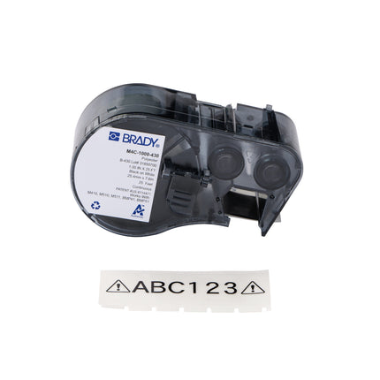 Harsh Environment MultiPurpose Clear Polyester Labels for M410 M510 and M511 Printers