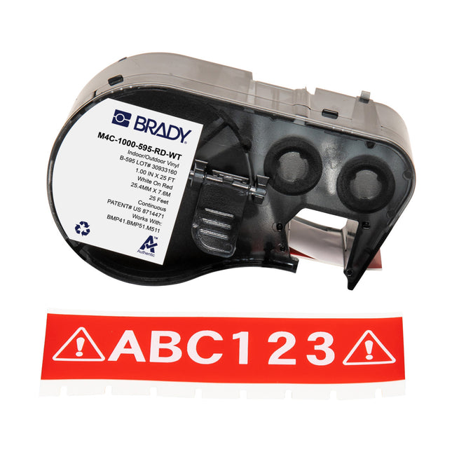 M410 BMP41 M510 BMP51 BMP53 M511 Indoor Outdoor Vinyl Labels