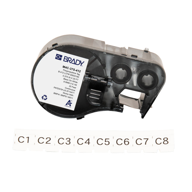 M410 BMP41 M510 BMP51 BMP53 M511 Continuous High Tensile Polypropylene Tags