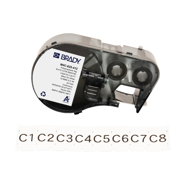 M410 BMP41 M510 BMP51 BMP53 M511 Continuous High Tensile Polypropylene Tags