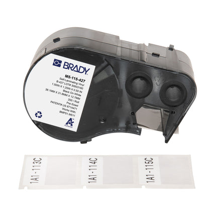 M510 BMP51 BMP53 M511 Selflaminating Vinyl Wire and Cable Labels