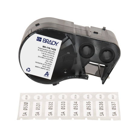 M510 BMP51 BMP53 M511 Polypropylene Cryogenic Laboratory Labels