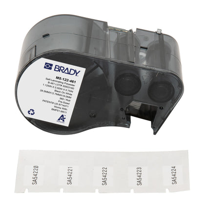 M510 BMP51 BMP53 M511 Selflaminating Polyester Cryogenic Laboratory Labels