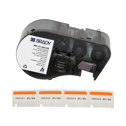 M510 BMP51 BMP53 M511 Colour Polyester labels