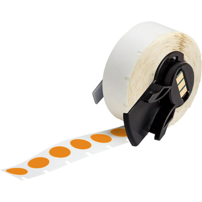 Aggressive Adhesive MultiPurpose Nylon Labels for M610 M611 BMP61 M710 with media adapter and BMP71 with media adapter