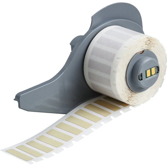 Matte Amber Ultra Heat Resistant Polyimide Labels for M710 and BMP71
