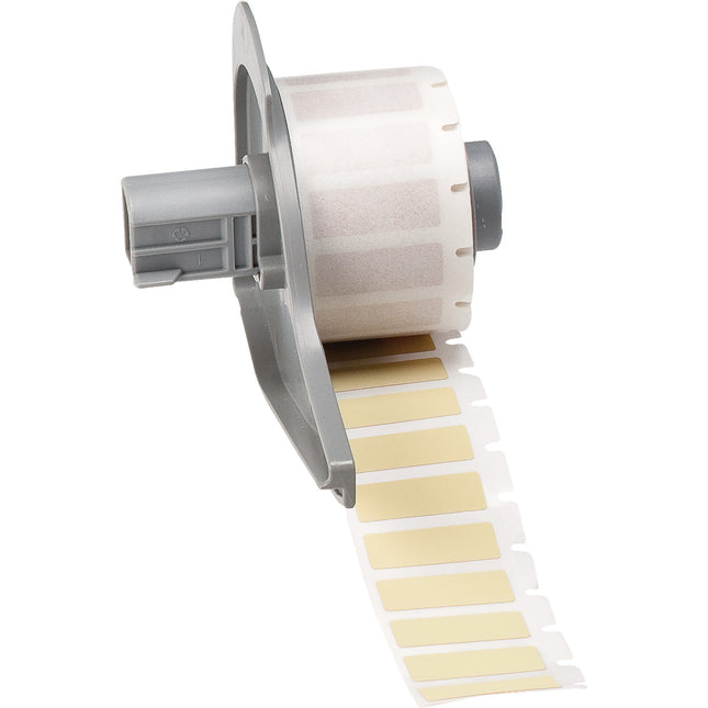 Matte Amber Ultra Heat Resistant Polyimide Labels for M710 and BMP71