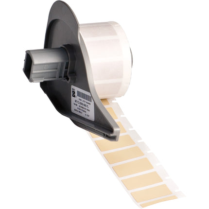 Matte Amber Ultra Heat Resistant Polyimide Labels for M710 and BMP71