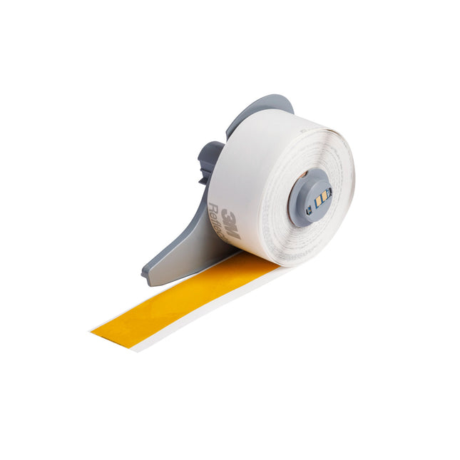 Retro Reflective AllWeather Label Tape for M7 Printers 2540 mm Yellow