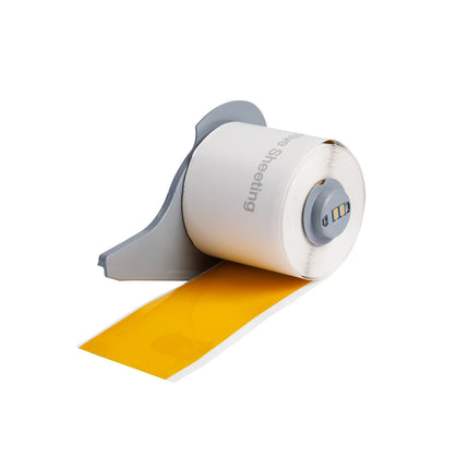 Retro Reflective AllWeather Label Tape for M7 Printers 5080 mm Yellow