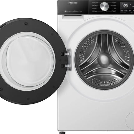 Hisense 12 Kg Front Load Washing Machine Inverter Wi Fi White | WF3S1243BW