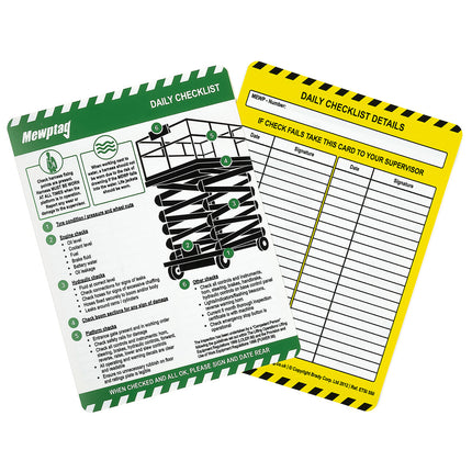 Mobile Elevating Work Platforms Insert