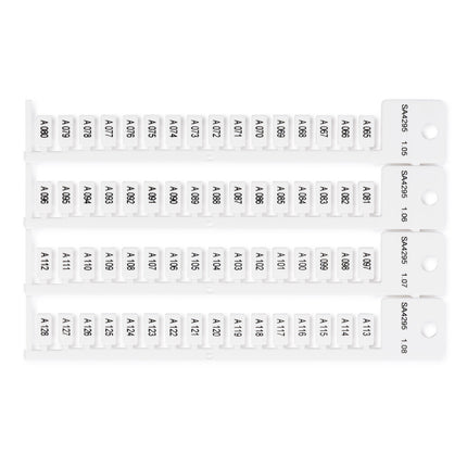 Terminal block tag WA PH EN HA 5X10