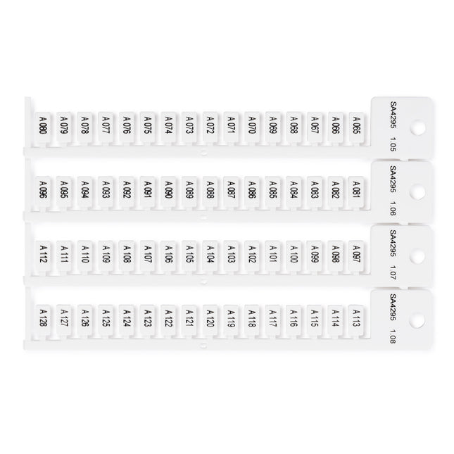 Terminal block tag WA PH EN HA 5X10