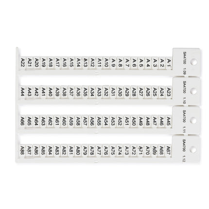 Terminal block tag for SS WI TE 5X865 module