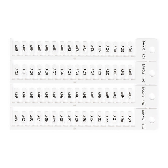 White 4x12 4tree tag