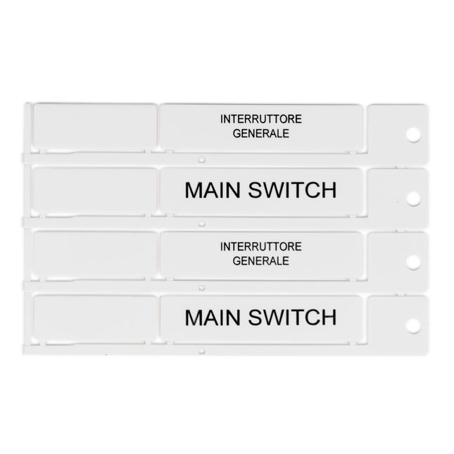 15x67mm white tag