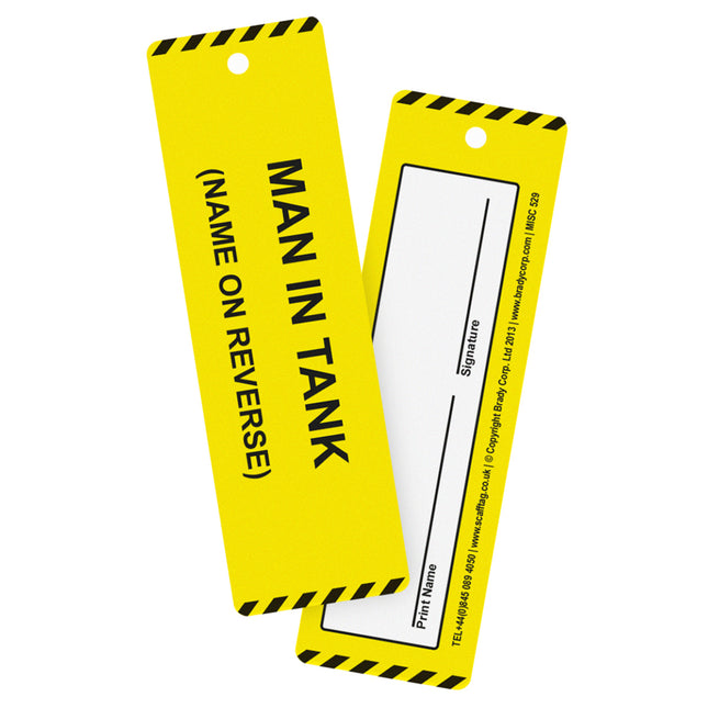Man In Tank Tag