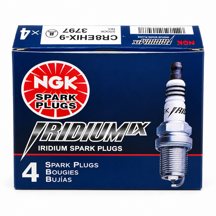 NGK CR8EHIX9 Iridium IX Spark Plugs 3797 Set of 4