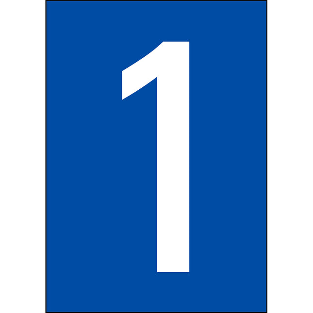 A4 Number and Letter Labels