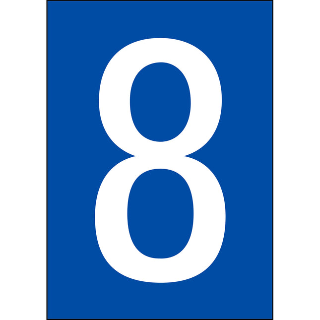 A4 Number and Letter Labels