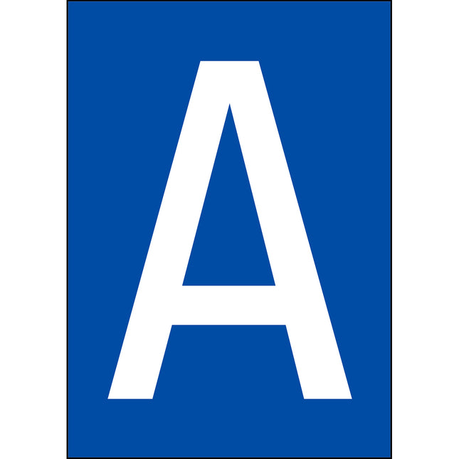 A4 Number and Letter Labels