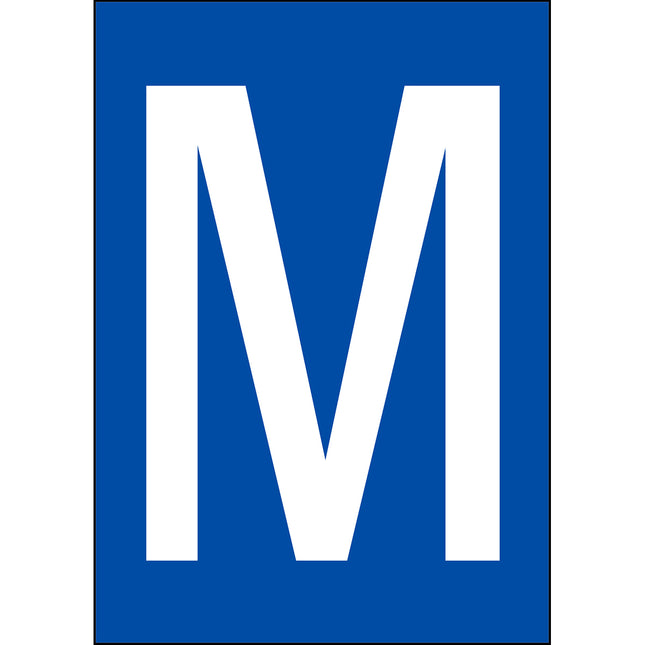 A4 Number and Letter Labels