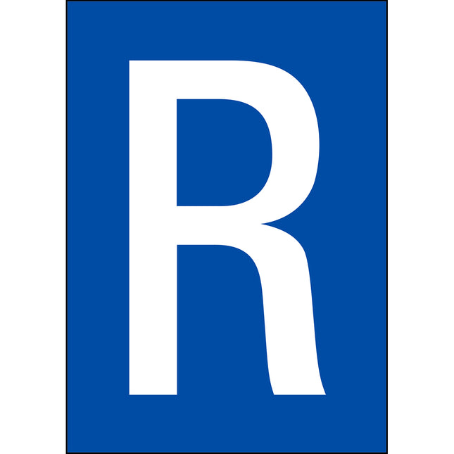 A4 Number and Letter Labels