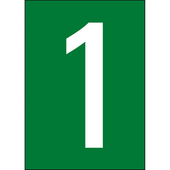 A4 Number and Letter Labels