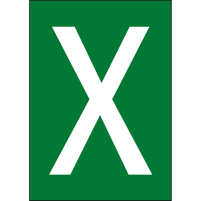A4 Number and Letter Labels
