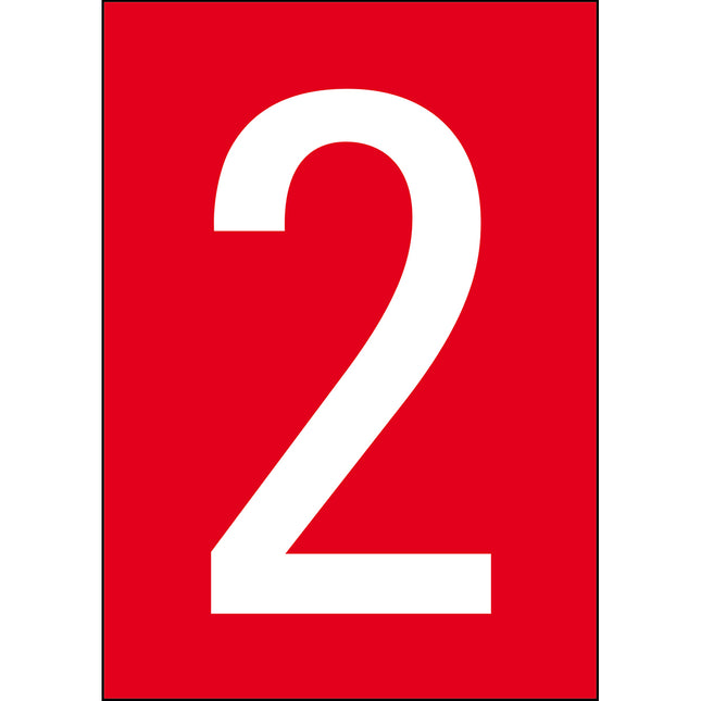A4 Number and Letter Labels