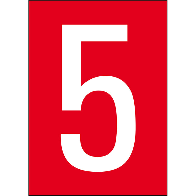 A4 Number and Letter Labels