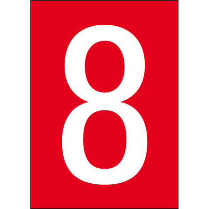 A4 Number and Letter Labels