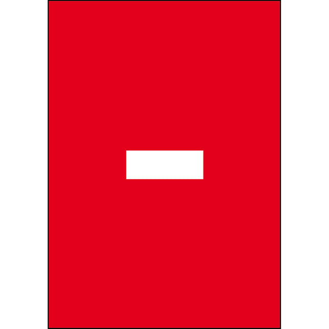 A4 Number and Letter Labels