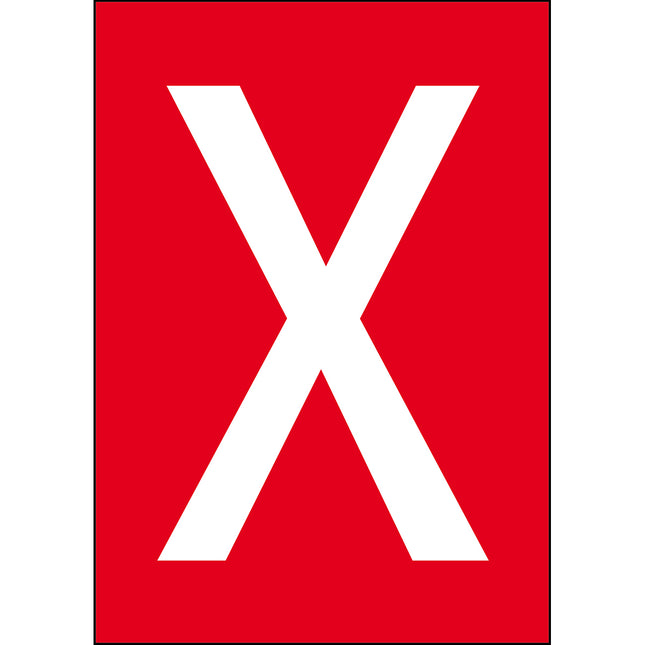 A4 Number and Letter Labels