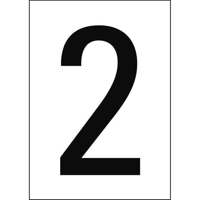 A4 Number and Letter Labels