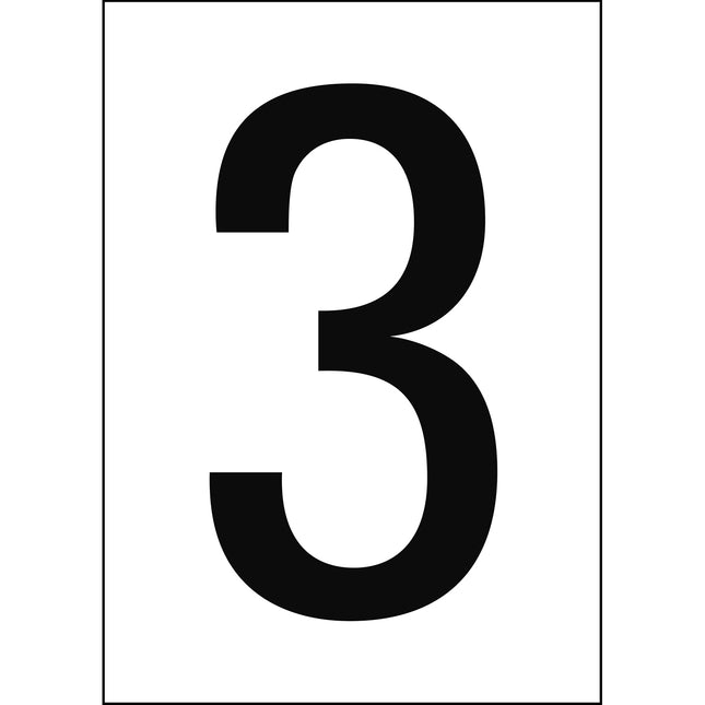 A4 Number and Letter Labels