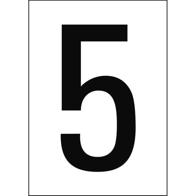 A4 Number and Letter Labels