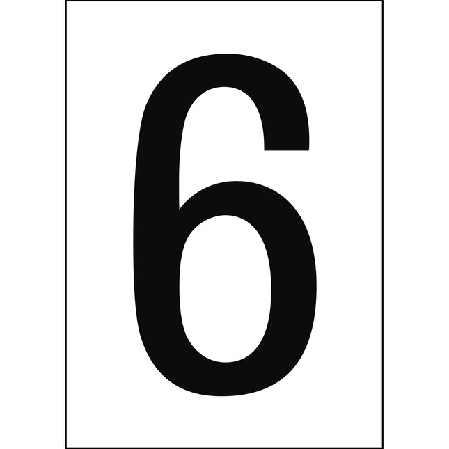 A4 Number and Letter Labels