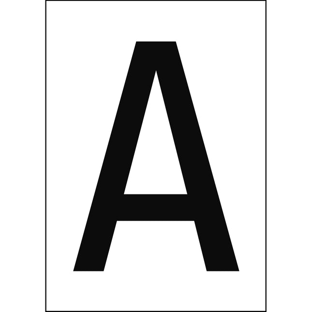 A4 Number and Letter Labels