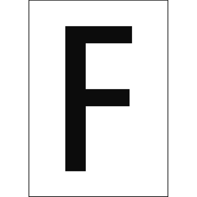 A4 Number and Letter Labels