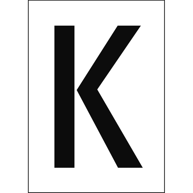 A4 Number and Letter Labels