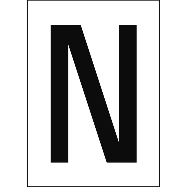 A4 Number and Letter Labels