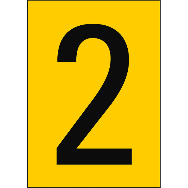 A4 Number and Letter Labels